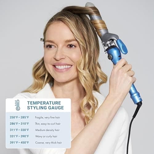 BaBylissPRO Nano Titanium Spring Curling Iron, 1.25" Professional Spring Hair Curler for Long Lasting Curls & All Hair Types 5
