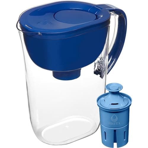 Brita Everyday Elite Water Filter Pitcher, Removes 99% of Lead, Includes 1 Filter, 10-Cup Capacity, Blue 14