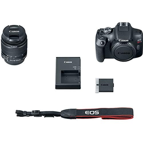 Canon EOS Rebel T7 DSLR Camera Kit with EF18-55mm Lens + 64Gb Memory, LED Video Light, Case, Tripod, Filters, Grip & More(30pc Bundle) (Renewed) 8