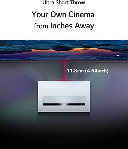 LG CineBeam 4K UHD Laser UST Home Cinema Projector 8
