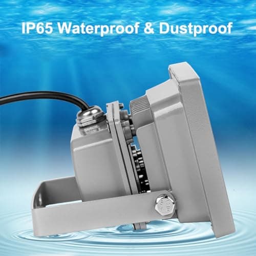 UQISOVI Night Vision IR Illuminators 940nm Invisible 6-LEDs Infrared Light IP65 Water-Resistant Outdoor Floodlight for Security Cameras (940nm IR, 90° Angle for 4mm Lens) 9