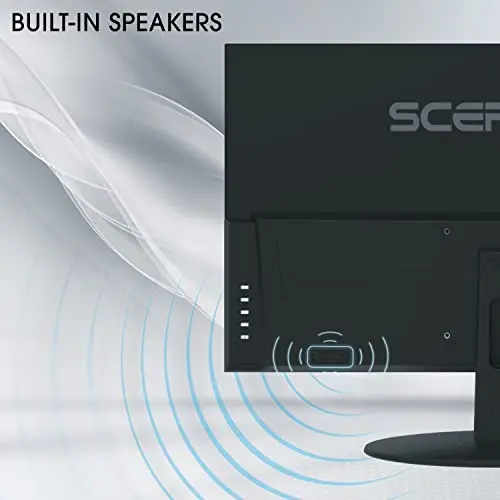 Sceptre IPS 27-Inch Business Computer Monitor 1080p 75Hz with HDMI VGA Build-in Speakers, Machine Black 2020 (E275W-FPT), 27" IPS 75Hz 8