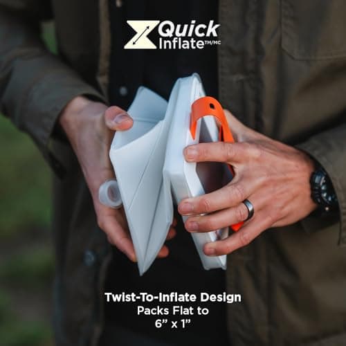 LuminAID Max Quick Inflate 2-in-1 Solar Camping Lantern and Phone Charger - Rechargeable LED Lamp for Camping, Hiking & Travel - Waterproof Emergency Light for Power Outages, Hurricane, Survival Kits 5