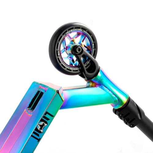 LMT01-V2 Professional Scooter-Trick Scooter-Intermediate Professional Stunt Scooter Suitable - Children, Teenagers Adults 8 Years Old Above-Durable (Black Color) 9