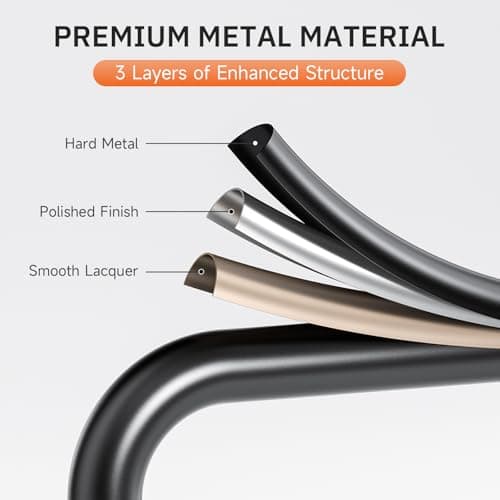 Simple Deluxe Step Stool Foldable, 3 Step Ladder Portable Ladder with Wide Anti-Slip Pedal, Step Stool for, Lightweight Step Ladder for Home Kitchen and Outdoor, Dark Brown 8