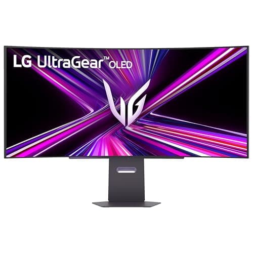 LG 45GX900A-B 45-Inch Ultragear WQHD (3440 x 1440) OLED Curved Gaming Monitor, 240Hz, 0.03ms, NVIDIA G-Sync, VESA DisplayHDR True Black 400, HDMI 2.1, DisplayPort, USB Type-C PD 65W, Black 12