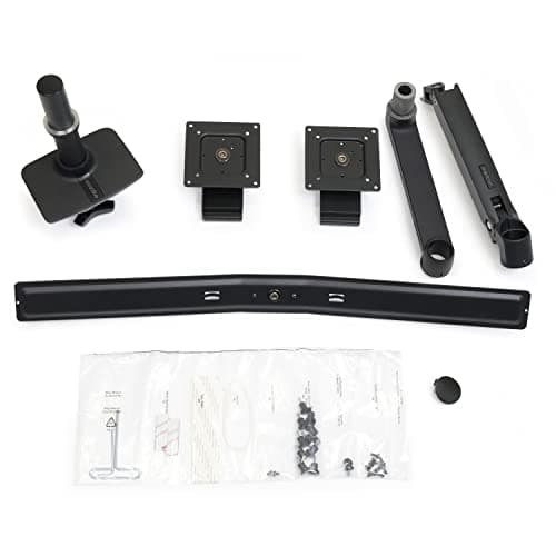 Ergotron – LX Dual Direct Monitor Arm, VESA Desk Mount – for 2 Monitors Up to 25 Inches, 2 to 11 lbs Each – Matte Black 8