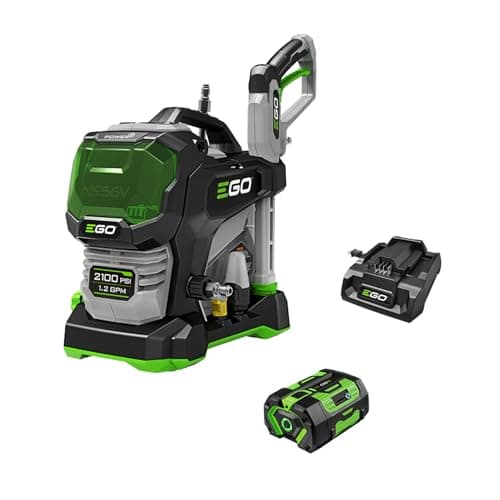 EGO Power+ Electric Pressure Washer, 2100 PSI Power Washer, Includes 56V 6.0Ah Battery and Charger - HPW2105