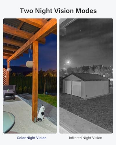 ANNKE Outdoor Wireless Camera, 360° Pan & Tilt, 5MP Camera for Home Security, Auto Tracking, 2 Way Audio, Human Detection, PIR Detection, Night Vision, up to 128G, Alexa, IP66 6