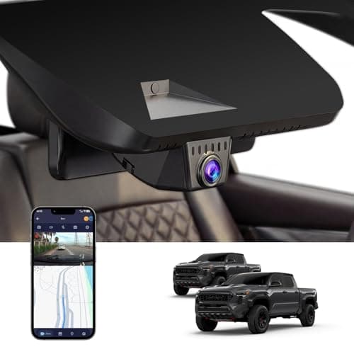 FUVYMYT Single Channel 4K Dash Cam for Toyota Tacoma 2024-2026 TRD SR SR5 Sport Pre-Runner Off Road Limited & Tacoma Hybrid, OEM Look, WiFi & APP, Loop Recording, G-Sensor, Plug&Play, 64GB