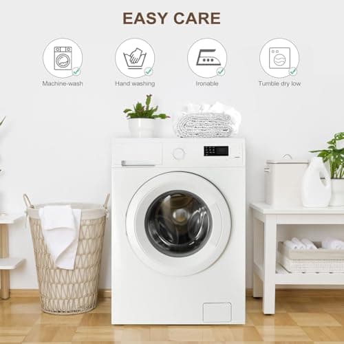 Ultra Soft Microfiber Full XL Fitted Sheets (2-Pack) – 1800 Thread Count, Deep 15” Pocket, Wrinkle-Resistant, Hypoallergenic, Breathable, Fits 54” x 80” Extra Long Full Beds (Grey) 8