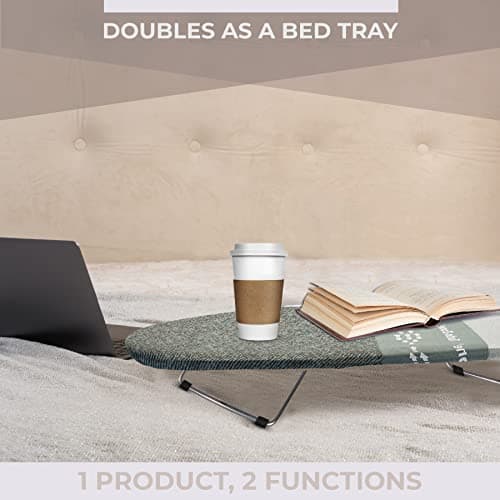 Bartnelli Smart Hanger Tabletop Ironing Board | Designed and Made in Europe with New Patent EZ Glide Technolgy, & Park Zone, European Quality and Innovation (Size-34x12) 5