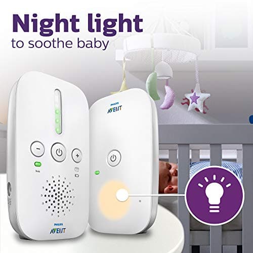 Philips AVENT Audio Baby Monitor DECT, White, SCD502/10 6