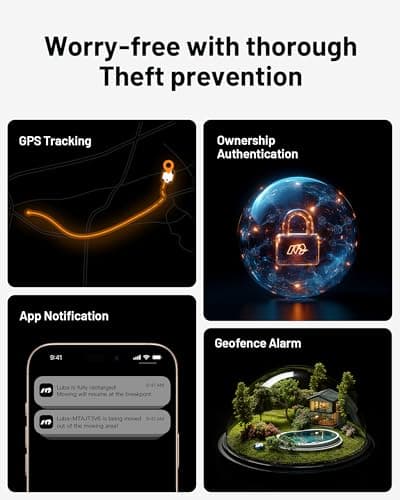Mammotion LUBA 2 AWD 5000HX Robot Lawn Mower with 4G, Reception 1.25 Acres, Max. 1.48 Acres, All-Wheel-Drive for 80% Slope, UltraSense AI Vision & RTK Automatic Edge Mapping, 2.2"-4.0" Cutting Height 7