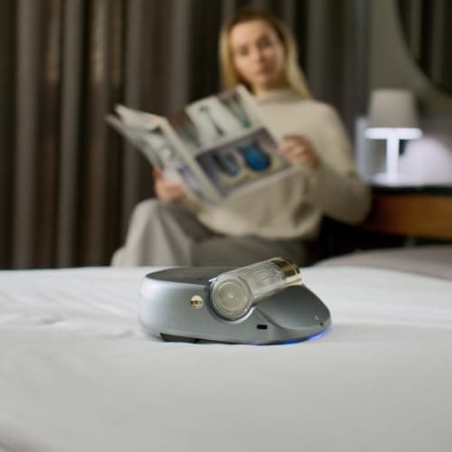 CREATULIZE 3 in 1 Cordless Robot Bed Vacuum Cleaner with 270nm UV Light - Smart Navigation, 14AW Strong Suction & Edge Detection Technology for Mattress, Sofa, Carpet 9