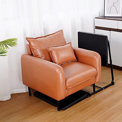 Allpop TV Tray Table - Adjustable TV Dinner Tray for Eating, Folding Laptop Table with 6 Heights & 3 Tilt Angles, Cup Holder on Couch & Bed, Black 8