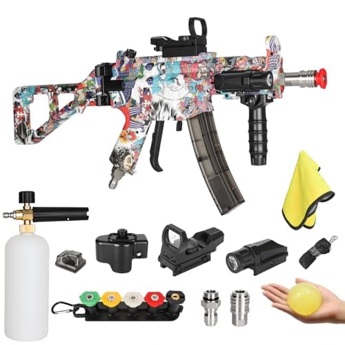 UMP High Pressure Cleaner, a High Pressure Water Gun with 3/8 Inch Quick-Connect Plug, Specially Designed for Foam Pots to Powerfully Clean Cars, Motorcycles, Bicycles, and Courtyards