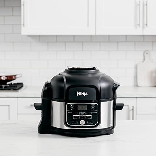 Ninja Foodi Programmable 10-in-1 5-Quart Pressure Cooker and Air Fryer - FD101 Stainless Steel (Renewed) 6