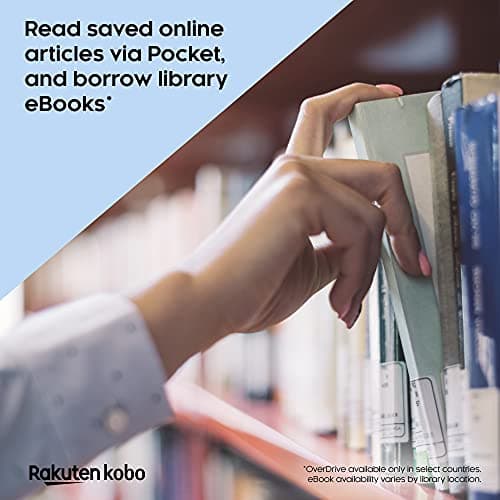 Kobo Libra 2 | eReader | 7” Glare Free Touchscreen | Waterproof | Adjustable Brightness and Color Temperature | Blue Light Reduction | eBooks | WiFi | 32GB of Storage | Carta E Ink Technology | Black 8