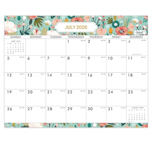 2026-2027 Magnetic Calendar - 2026-2027 Calendar from Jul.2026 - Dec.2027, Magnetic Calendars for Fridge, 8" × 10", Tear-off Pad, Perfect Magnetic Calendars for Refrigerator