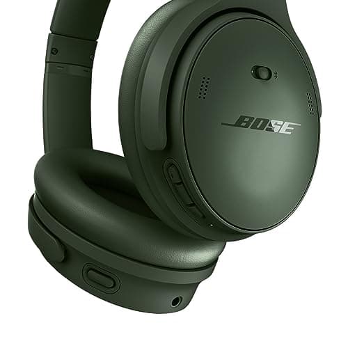 Bose QuietComfort Bluetooth Headphones, Wireless Headphones with Active Over Ear Noise Cancelling and Mic, Deep Bass, Up to 24 Hours of Playtime, Cypress Green - Limited Edition 5