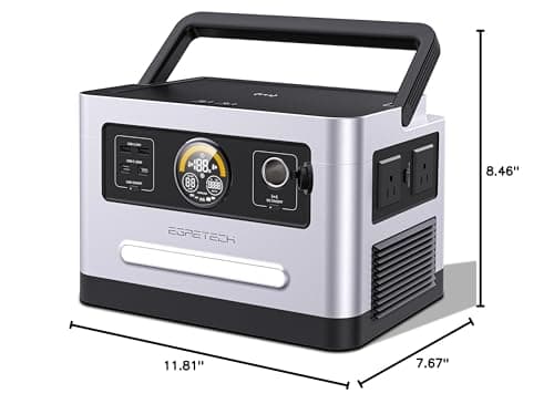Egretech Sonic 1200W Portable Power Station, Solar Generator 1200W, 999Wh Backup Lithium Battery, 1.67H to Full Charged, with 8 Output Ports for Outdoor, Camping RVs Van Emergency(Peak 2400W) 10
