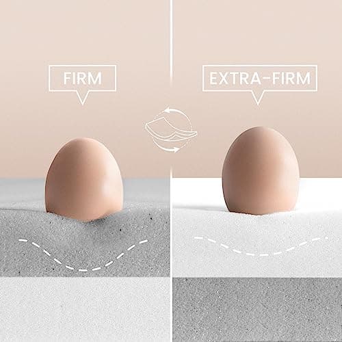 BedStory Memory Foam Mattress Topper 3 Inch Queen Size - Firm Bed Topper for Back Pain Relief - Luxury Mattress Pad for Big Figure - Adjustable Anti-Slip Cover - No Odor, CertiPUR-US Certified 6