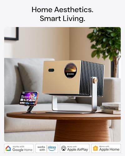 Valerion VisionMaster Pro 4K Laser Projector — 240Hz/4ms Gaming, 300" IMAX Enhanced Theater with EBL, 3D&Dolby Vision, 2× Faster Multitasking, AI Smart OS, 2500 ISO Lumens, 0.9–1.5x Optical Zoom 9