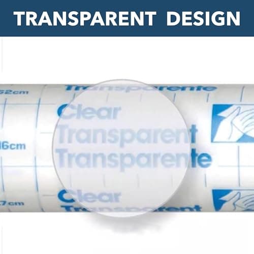 Con-Tact Brand Creative Clear Covering, Versatile and Self-Adhesive Shelf Liner, Ideal Privacy Film, Protective Clear Vinyl, 18'' x 16', Matte 8