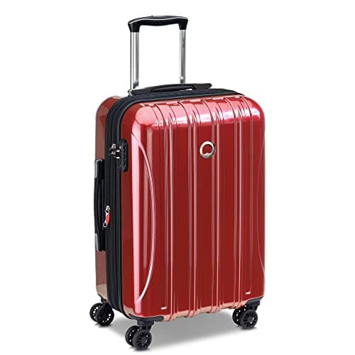 DELSEY PARIS Helium Aero Hardside Expandable Luggage with Spinner Wheels, Brick Red, Carry-On Plus 21 Inch 5
