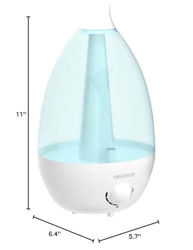 MegaWise Ultrasonic Cool Mist Humidifier SK7620 - 1.5L Capacity, Whisper-Quiet Operation, Adjustable Mist Output, Auto Shut-Off - Ideal for Home, Office, Baby Room, and Bedroom 9