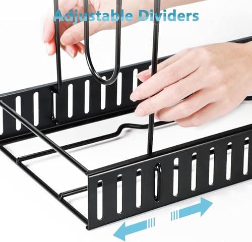 ORDORA Pots and Pans Organizer for Cabinet 16.61 Height, 8 Tier Pot Organizers Rack with 3 DIY Methods, Adjustable Pan Organizer under Cabinet Kitchen Organization and Storage 7