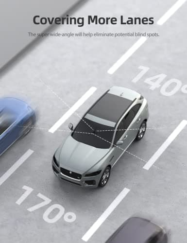 iZEEKER Dash Cam Front and Inside Cabin, Both 1080P Dual Dash Camera for Cars with IR Night Vision, 170°+140° Wide Angle, Accident Record, Parking Monitor for Truck Taxi Driver, Support 128GB 5