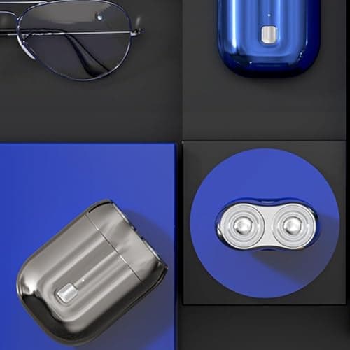 Razor, New Model Mini Dual-Head Electric Shaver, Pocket Shaver USB Mini Shavers 7