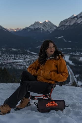 Advnture Club Portable Camping Chair with 3 Towels | Compact, Foldable & Sturdy - Lightweight Backpacking Chair for Camping, Hiking, Beach, Tailgates and More | 330 Lbs Capacity 9