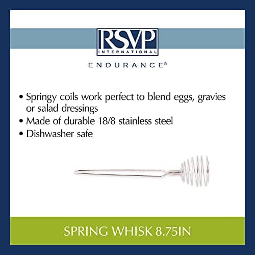 RSVP Endurance Spring Whisk, 9-1/4-Inch (1 Pack) 7