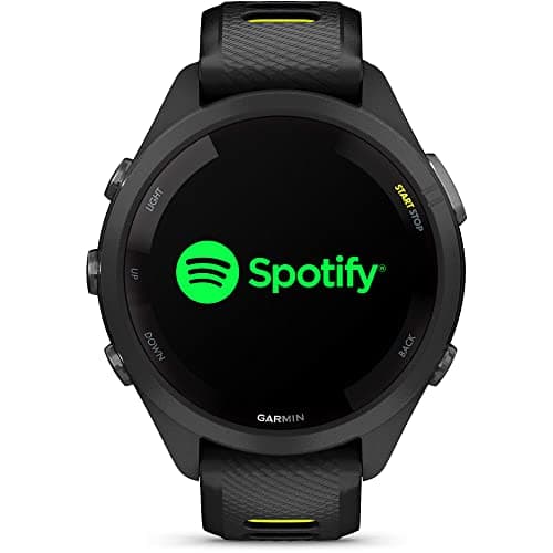 Garmin Forerunner 265S Running Smartwatch, Colorful AMOLED Display, Training Metrics and Recovery Insights, Black and Amp Yellow, 42 mm (Renewed) 6