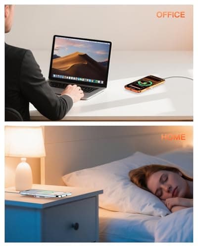 for Mag-Safe Charger 2 Pack,Qi2 Certified 15W Magnetic Wireless Charger Fast Charging Pad for iPhone 17 16 15 14 13 12&Airpods Pro 4 3 2&Samsung Galaxy S25&Pixel 10 Series,Strong Magnet,Ultra-Thin 8