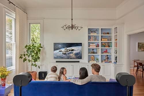 Sonos Arc Ultra Soundbar with Dolby Atmos and Voice Control - 9.1.4 Surround Sound for TV and Music - Black 9