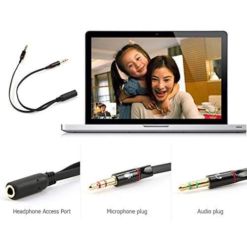 The Universal Serial Bus Company Headphone Splitter for 3.5mm Female Devices 3