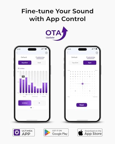 ULTIMEA 5.1CH Surround Sound Bar with Subwoofer, Dolby Atmos, VoiceMX, BassMX, APP, 300W Soundbar for Smart TV, Home Theater Surround Sound System for TV, BT 5.4, Poseidon M60 (2025 Model) 7