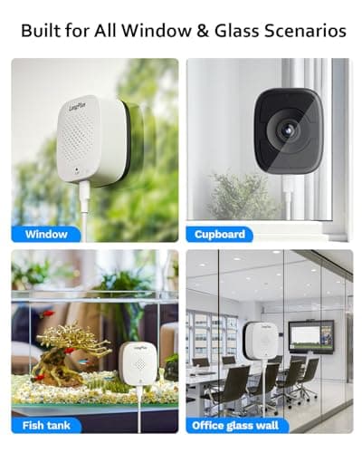 5MP 3K Window Cameras for Home Security, 2.4G 5G WiFi Safeview Window Security Camera with Night Vision Full Color, AI Person & Car Detection, 2 Way Talk, 24/7 Recording, 60S Easy & Quick Install 8