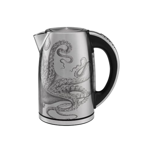 Cuisinart Caskata PerfecTemp 1.7-Liter Electric Kettle, Cordless Electric Tea Kettle, 1500W for Fast Heat-Up, 6 Preset Temperatures, 30-Minute Keep Warm, Stay Cool Nonslip Handle, CPK-17P1CK