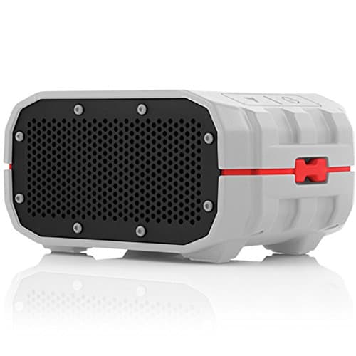 Braven BRV-1 Portable Waterproof Bluetooth Speaker (Grey/Red)