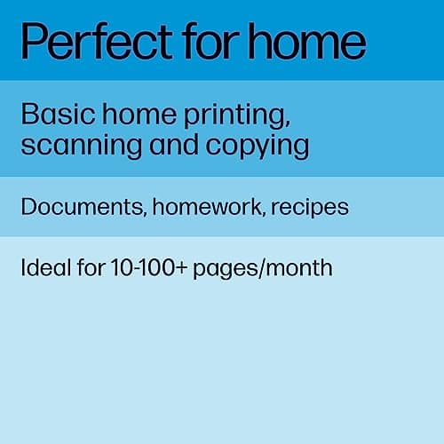 HP DeskJet 2755e Wireless Color Inkjet-Printer, Print, scan, Copy, Easy Setup, Mobile Printing, Best-for Home, 6 Month Instant Ink Trial Included, White (Packaging May Vary) 7