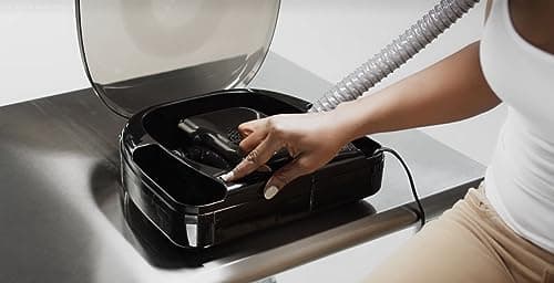 Andis 80745 Ionic Professional Bonnet Hair Dryer - Includes 40" Flexible Hose & Convenient Storage Case, Fits on Average Size of 1" Roller, 2-Speed/ 2 Heat Settings for Styling - 500 Watts, Black 6