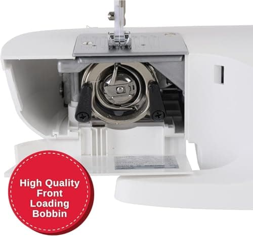 SINGER M1500 Lightweight & Portable Sewing Machine with Accessory Kit | 57 Stitch Applications, LED Light & 4-step Buttonhole | Great for Quilting, Crafts & Mending 9