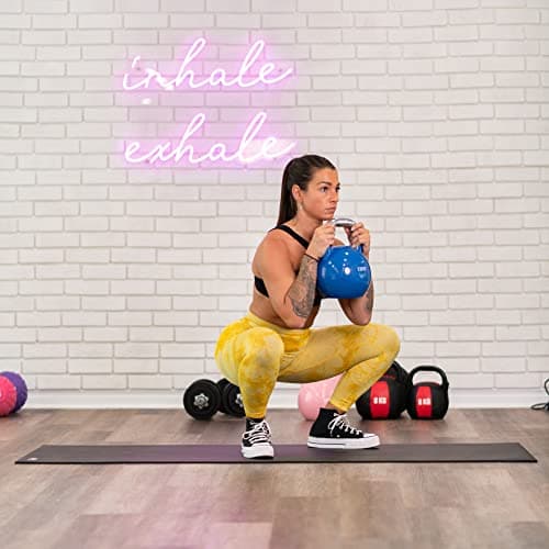 PRISP Competition Kettlebell Weight 12kg - Pro Grade Heavy Duty Cast Steel, Blue 5