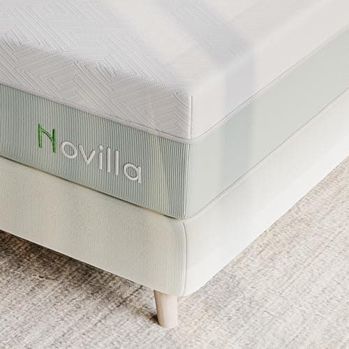 Novilla Mattress Queen Size,12 Inch Gel Memory Foam Mattress in a Box for Cool Night & Motion Isolation,Medium Firm Feel, Bliss 5