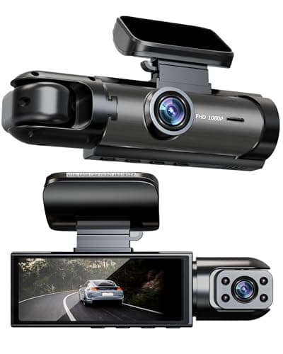 Vital Dashcam Pro 2026 Dash Cam Front and Rear Camera for Cars Dual Car Camera with Night Vision, G-Sensor 24/7 Parking Surveillance, Loop Recording, Wide Angle Easy Setup Vital Dash Cam Pro 2026 FHD